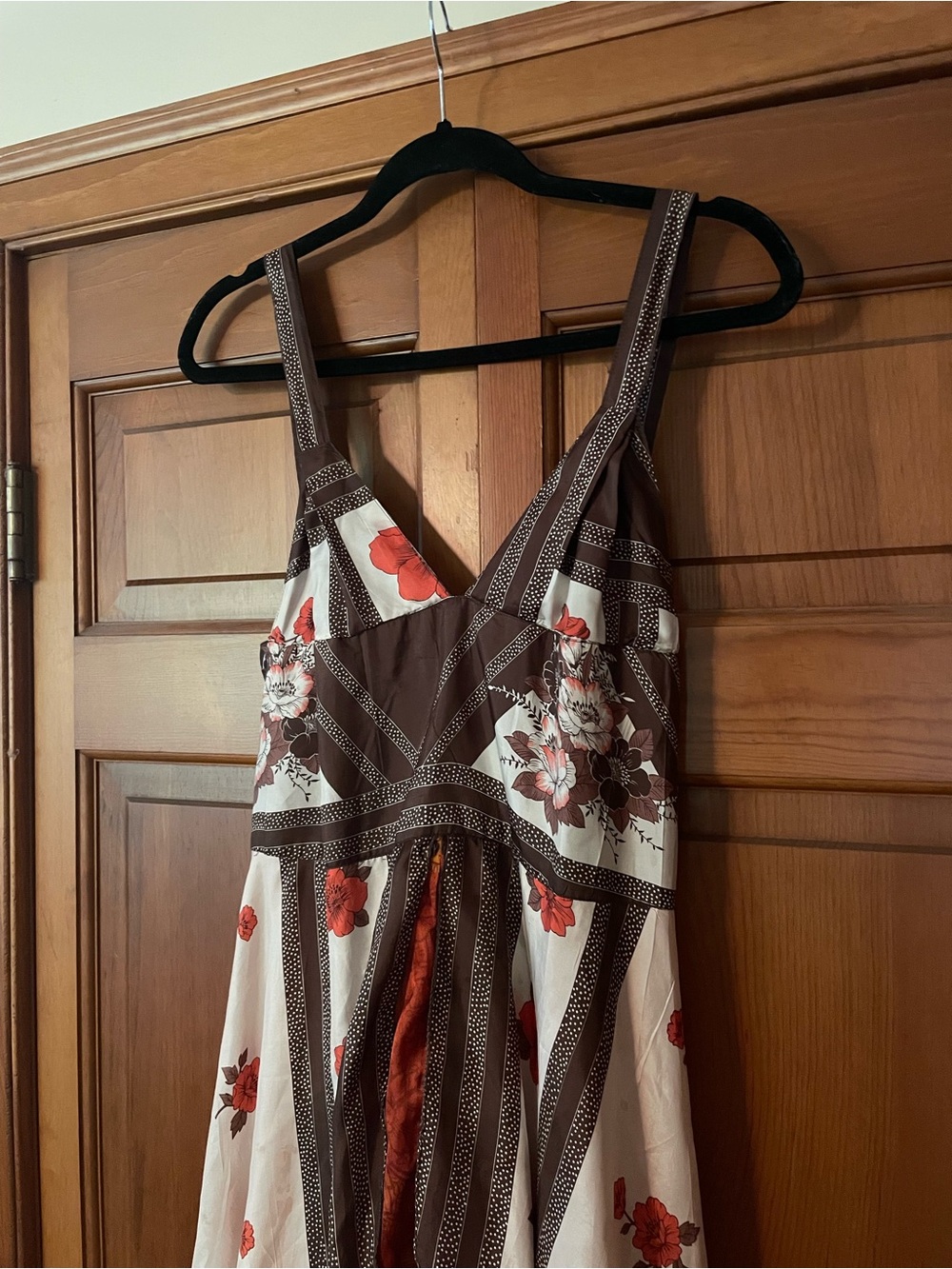 🐾100% silk floral dress🐾
